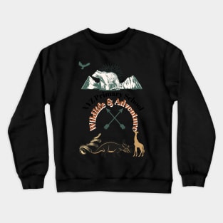 Adventurous school trip Crewneck Sweatshirt